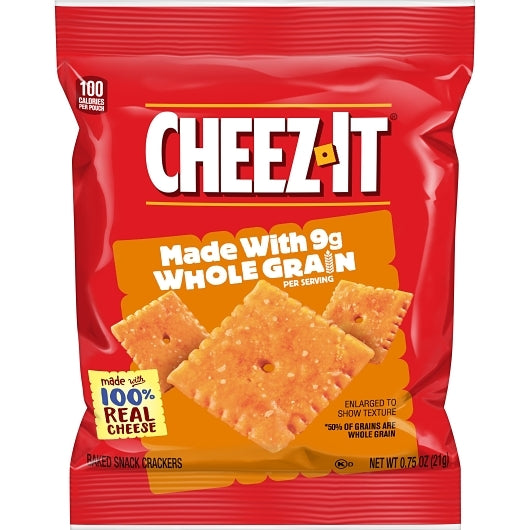 Kellogg's Cheez It Crackers Whole Grain .75oz175ct