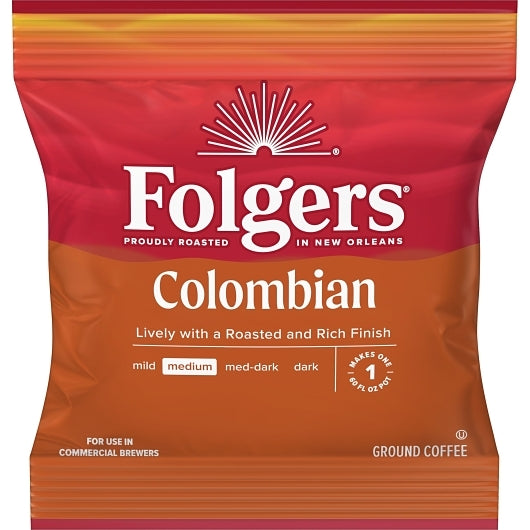 Folgers 1.75 Ounce Colombian 100 Count