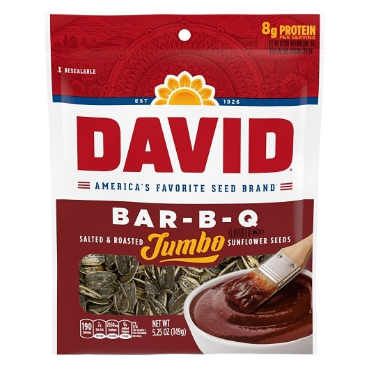 DAVID BBQ SUNFLOWER SEEDS 1.625 OZ