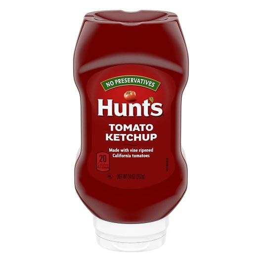 Hunt s Tomato Ketchup, 14-oz. Squeeze Bottle (Pack of 12)