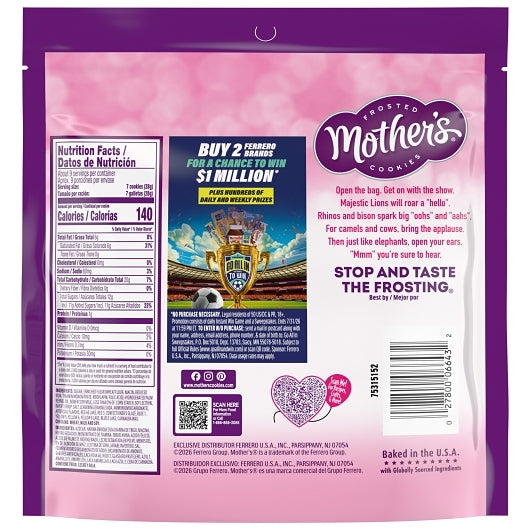 Mother's Circus Animal Cookies 12/9 Ounce SUB