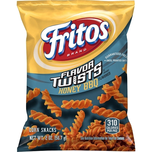 Fritos Flavor Twists Honey BBQ 2 Oz