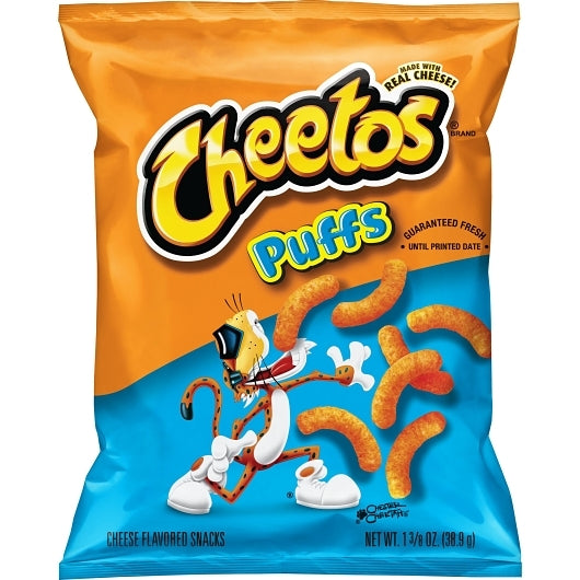 Cheetos Puffs Cheese Flavored Snacks 1.375 Oz