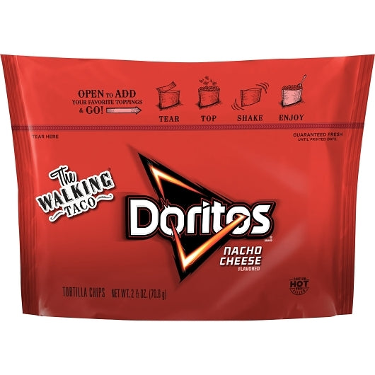 Doritos Nacho Cheese The Walking Taco 2.5 Oz