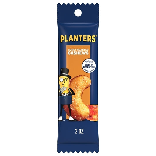PLANTERS HONEY ROASTED CASHEW, 3 - 15 - 2 OZ