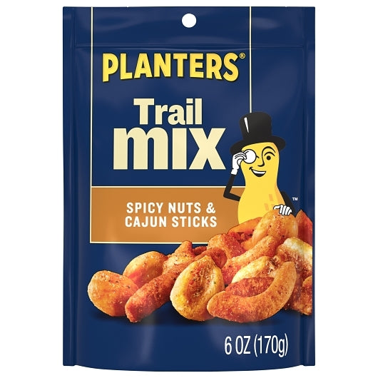 PLANTERS SPICY NUTS CAJUN TRAIL MIX, 12 - 6 OZ