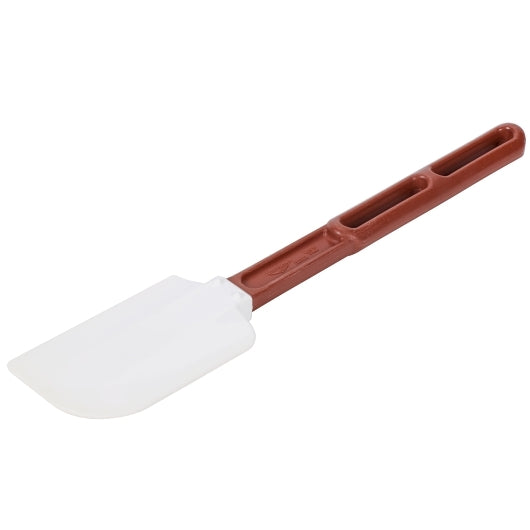 VOLLRATH 13.5 INCH PLASTIC WHITE SPATULA WITHRED HANDLE, 1 - 1 EA