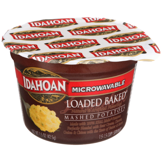 Idahoan Loaded Baked Mashed Potato Cup--10Ct / 1.5 Oz