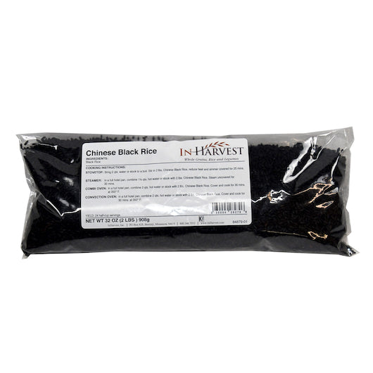 INHARVEST INC BLACK RICE, 6 - 2 LB