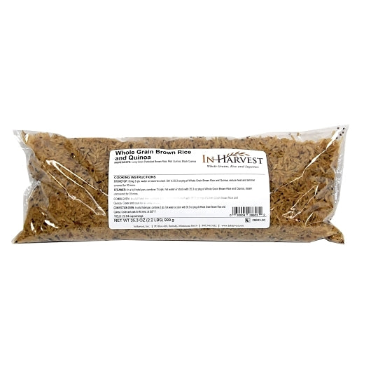 INHARVEST INC WHOLE GRAIN BROWN RICE & QUINOA, 6 - 2.2 LB