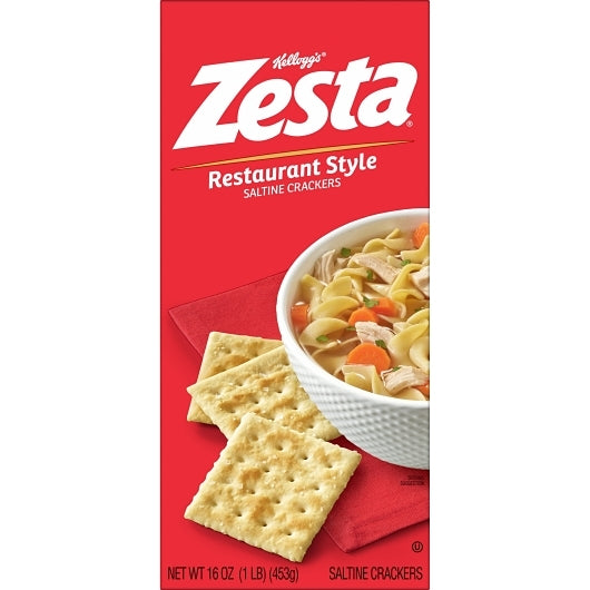 Kellogg's Zesta Saltines Crackers Original 16oz 12ct