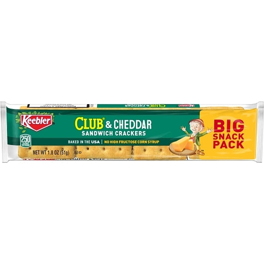 Kellogg's Klg Cracker Packs Club & Cheddar 21.6oz 144ct