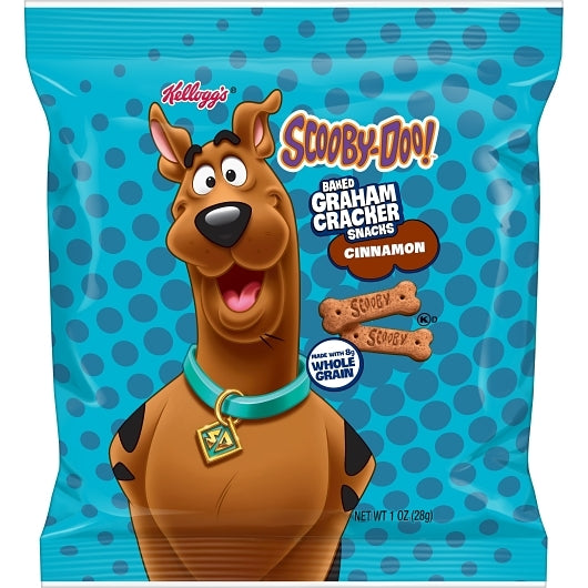 KELLOGG'S SCOOBY DOO CINNAMON GRAHAM CRACKER STICKS, 210 - 1 OZ