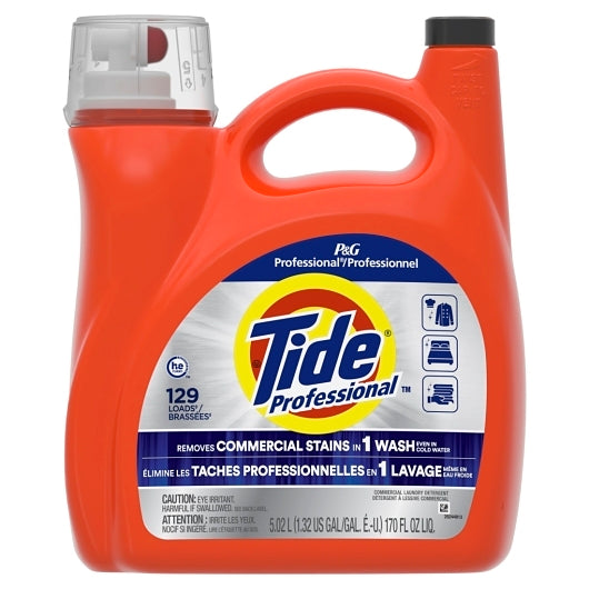 Tide Professional Laundry Detergent Liquid HEOriginal 129 Load 4/170 oz