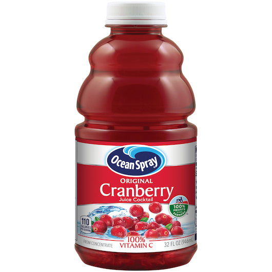 21015 12/32OZ PET CRANBERRY JUICE COCKTAIL