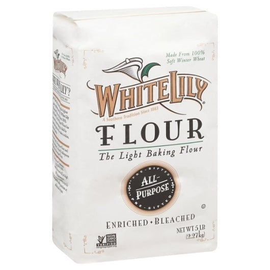 WHITE LILY ALL PURPOSE FLOUR, 8 - 5 LB