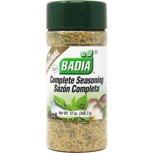 BADIA COMPLETE SEASONING, 12 - 12 OZ