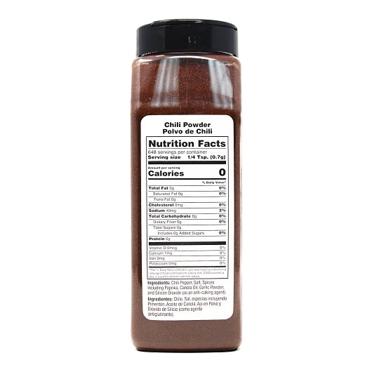 BADIA CHILI POWDER, 6 - 16 OZ