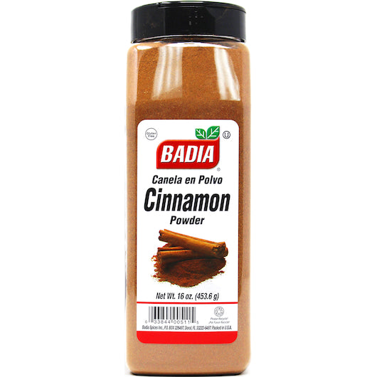 BADIA CINNAMON POWDER, 6 - 16 OZ