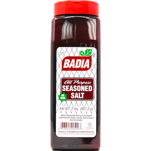 BADIA SEASONED SALT, 6 - 2 LB