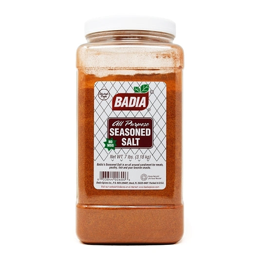 BADIA SEASONED SALT, 4 - 7 LB