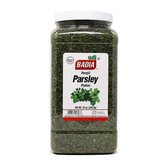 BADIA PARSLEY FLAKES, 4 - 12 OZ