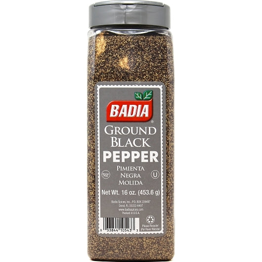 BADIA GROUND BLACK PEPPER, 6 - 16 O