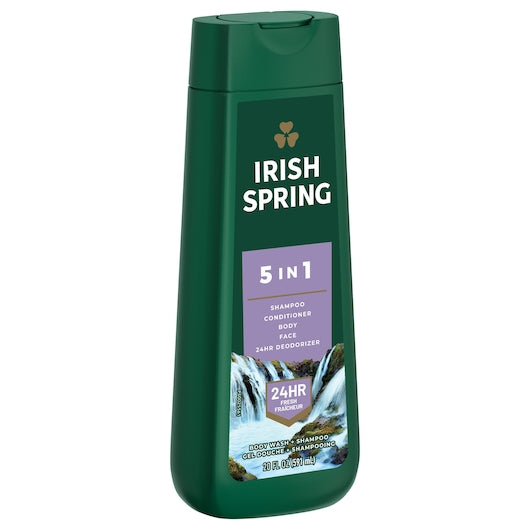 IRISH SPRING BODY WASH 5-IN-1 SULFATE FREE, 4- 20 FO