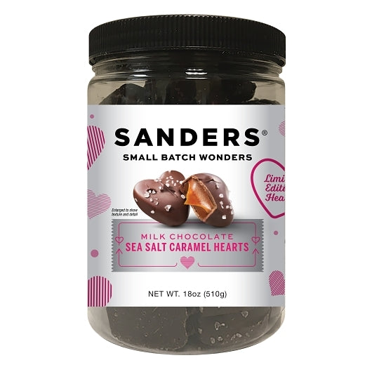 MILK CHOCOLATE SEA SALT CARAMEL 6-18 OUNCE