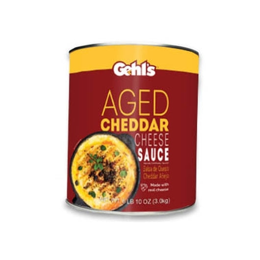 GEHL'S AGED CHEDDAR CHEESE SAUCE, 6 - 106 OZ