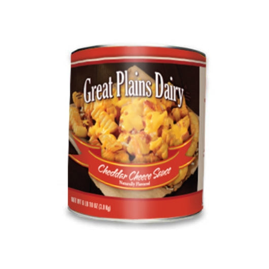 GREAT PLAINS DAIRY CHEDDAR CHEESE SAUCE, 6 - 106 OZ