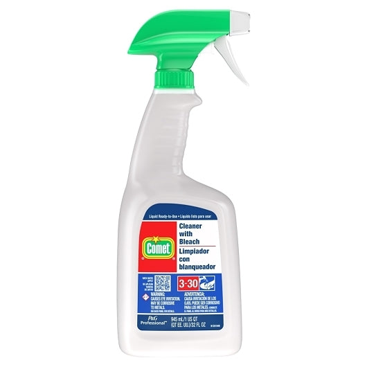 Comet Professional Cleaner w/Bleach RTU Bottle w/Foil Seal 3-30 8/32 oz