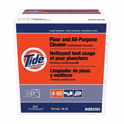 Tide Professional Floor and All-Purpose Cleaner Powder Institutional Formula Concentrate 4-60 1/36 l