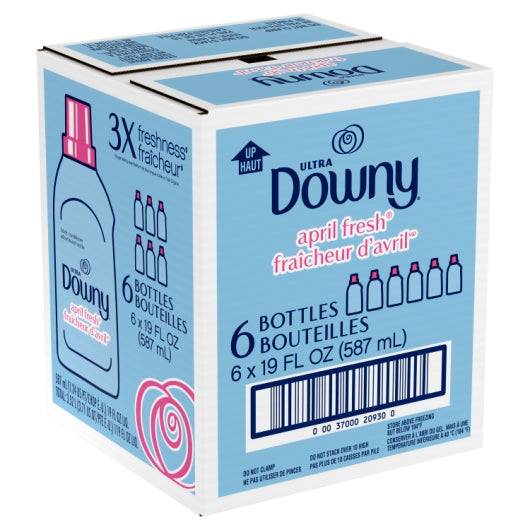 DOWNY APRIL FRESH ULTRA FABRIC CONDITIONER, 6- 19 FO