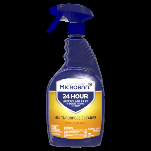 Exp 03/2023 Microban Multi-Purpose Cleaner Spray Citrus 6/32 oz