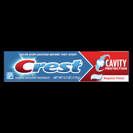 CREST TOOTHPASTE CAVITY PROTECTION REGULAR, 2- 12 - 4.2 OZ