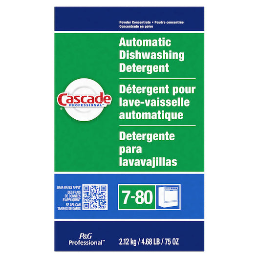 Cascade Professional Auto Dish Detergent Concentrate Powder 7-80 7/75 oz