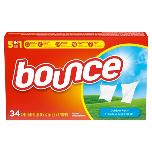 BOUNCE SHEET OUTDOOR FRESH, 12 - 34 CNT