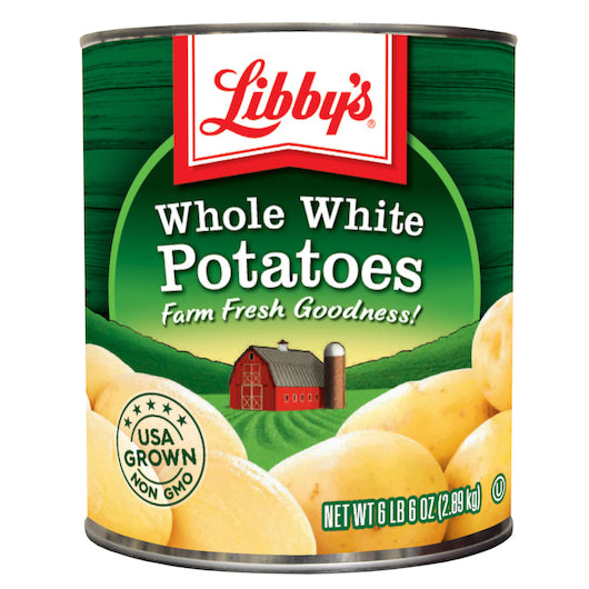 LIBBY'S LIBBY'S FANCY WHOLE POTATO 75 COUNT, 6 - 102 OZ