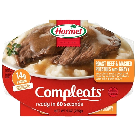 HORMEL ROAST BEEF MASHED POTATOES, 6 - 9 OZ