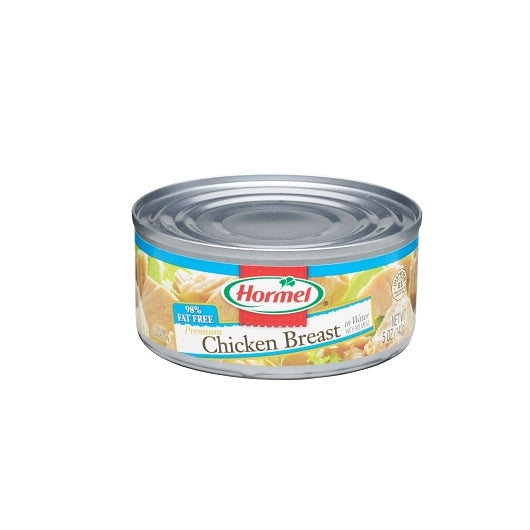 HORMEL CHICKEN BREAST CHUNKS, 12 - 5 OZ