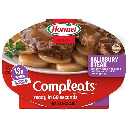 HORMEL SALISBURY STEAK, 6 - 9 OZ