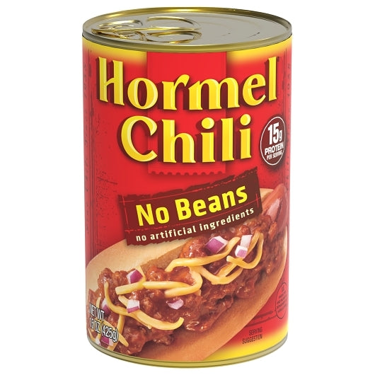 HORMEL CHILI NO BEANS 12-15 OUNCE