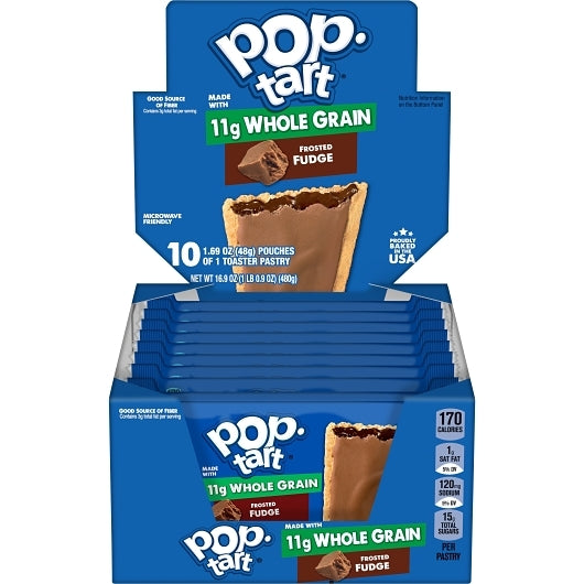 Kellogg's Pop-Tarts Whole Grain Chocolate 16.9oz 12ct