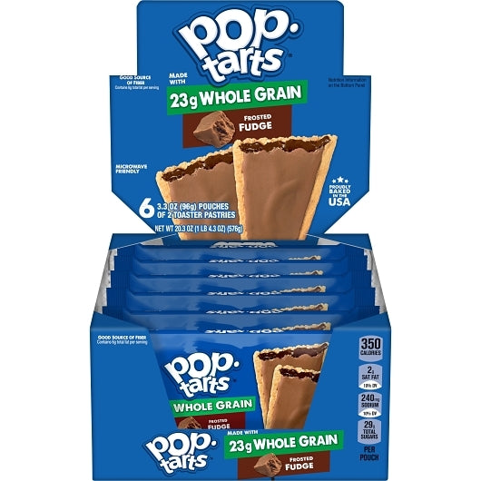 Kellogg's Pop-Tarts Whole Grain Chocolate 20.3oz 72ct