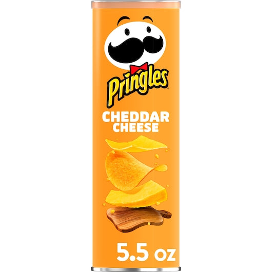 Pringles Crisps Cheddar Cheese 5.5oz 14ct
