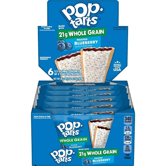 Kellogg's Pop-Tarts Blueberry 20.3oz 72ct