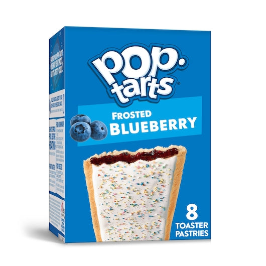 Kellogg's Pop-Tarts Frosted Blueberry 13.5oz 12ct