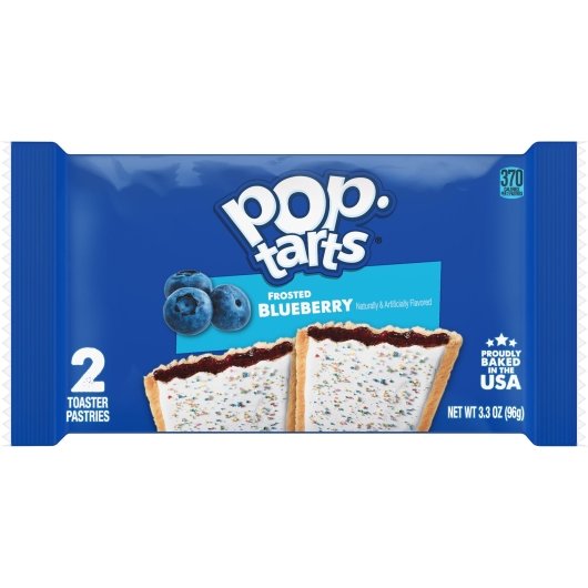 Kellogg's Pop-Tarts Frosted Blueberry 20.3oz 72ct