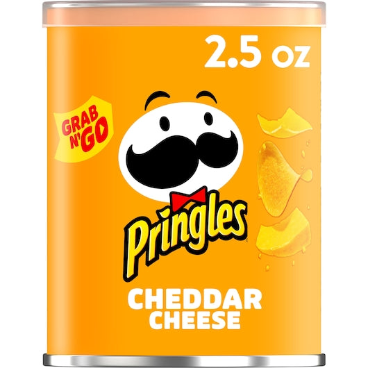 Pringles Crisps Cheddar Cheese 2.5oz 12ct